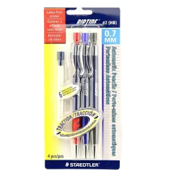 Staedtler Riptide Mechanical Pencil Sets 0.7 Mm Set Of 3 [Pack Of 8] (8PK-984 07ABK3) Outlet