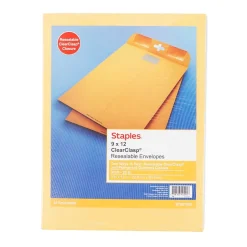 Staples #10 1/2 Kraft Catalog Envelope, 9