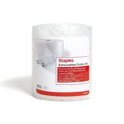 Staples 5/16" Bubble Roll, 12" x 30', Clear (ST59157)* Bubble Rolls