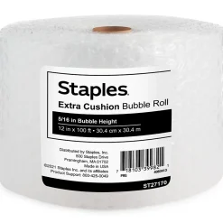 Staples ® 5/16" Bubble Roll, UPSable, 12" x 100' (4072833)* Bubble Rolls