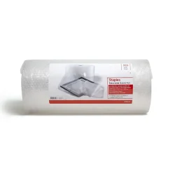Staples 3/16" Bubble Roll, 24"x50', Clear (ST59153)* Bubble Rolls