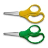 Staples 5" Kids Pointed Tip Stainless Steel Scissors, Straight Handle, Right & Left Handed, 2/Pack (TR55054) Sale