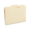 Staples 30% Recycled File Folders, 1/3-Cut Tab, Center Position, Letter Size, Manila, 100/Box (ST116780/116780) Online