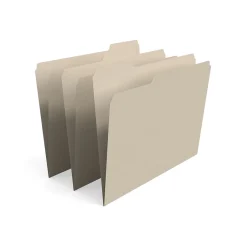 Staples 30% Recycled File Folder, 1/3-Cut Tab, Letter Size, Manila, 500/Carton (ST56675CT) Online