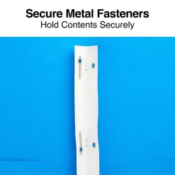 Staples 10% Recycled Matte 2-Pocket Paper Presentation Folder with Fasteners, , 10/Pack (13389-CC) Light Blue Online