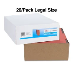 Staples 60% Recycled Pressboard Classification Folder, 3-Dividers, 3.5