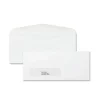 Staples #10 Window Envelopes, 4 1/8" x 9 1/2", White Wove, 500/Box (ST50151-CC)* Window