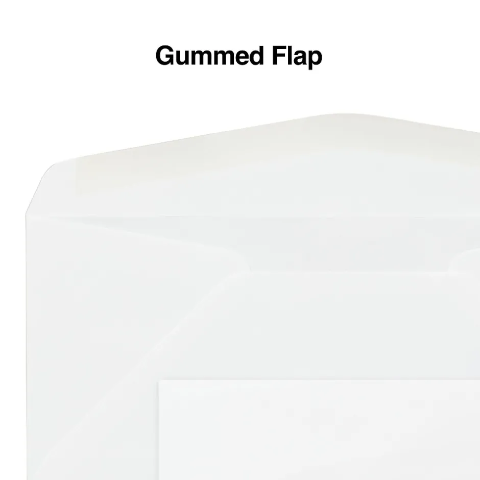 Staples #10 Window Envelopes, 4 1/8" x 9 1/2", White Wove, 500/Box (ST50151-CC)* Window
