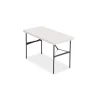 New 4' x 24" Heavy Duty Plastic Folding Table, Gray (79203/54406) Folding Tables