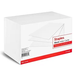 Discount 5" x 8" Index Cards, Blank, White, 500/Pack (TR51005) Index Cards