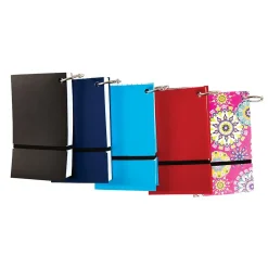 5" x 3" Index Cards on a Ring, Wide Ruled, Assorted Designs and Colors (TR55162-US) Index Cards