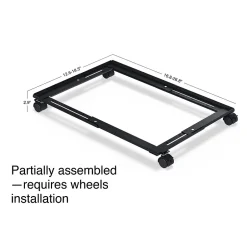 Sale Adjustable File Caddy, Letter/Legal, Black (ST52140-CC) File Cabinets