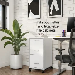 Sale Adjustable File Caddy, Letter/Legal, Black (ST52140-CC) File Cabinets