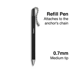 Staples ® Anchor Ballpoint Pen Refill, Medium Point, Black Ink (ST31642-CC) Discount