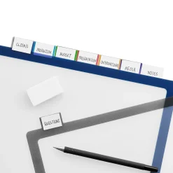 Staples Better Print & Apply Label Plastic Divider, 8 Tabs, Assorted Colors, 1 Set (ST23281/23281) Best