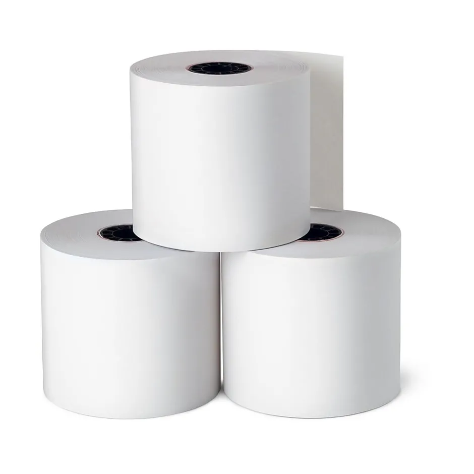 Sale Bond Cash Register/POS Rolls, 2 1/4" x 130', 100/Carton (18331-CC) Pos Paper
