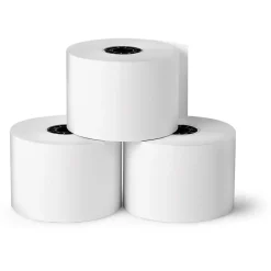Bond Paper Rolls, 1-Ply, 2 1/4" x 200', 5 Rolls/Pack (17583) Pos Paper