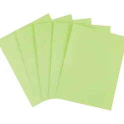 Discount Brights Multipurpose Colored Paper, 20 lbs., 8.5" x 11", Green, 500/Ream (25206) Multipurpose Paper