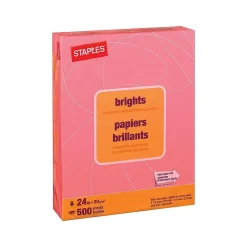 Hot Brights Multipurpose Paper, 24 lbs., 8.5
