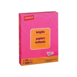 Outlet Brights Multipurpose Paper, 24 lbs., 8.5" x 11", , 500/Ream (20109) Multipurpose Paper