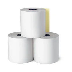 Outlet Carbonless Paper Rolls, 3"W x 85', 10/Pack (18223-CC) Pos Paper