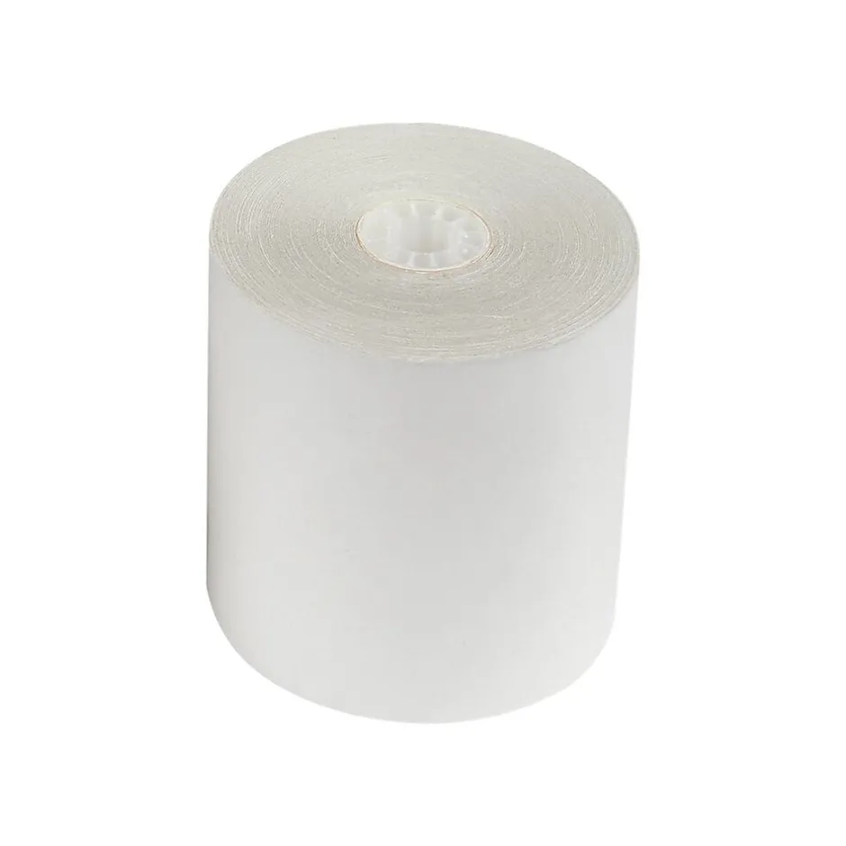 Sale Carbonless Paper Roll, 2-Ply, 3" x 100', White, 1 Roll (18300-CC) Pos Paper