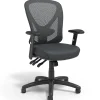 Best Carder Ergonomic Fabric Swivel Computer and Desk Chair, Black (24115-CC) Office Chairs