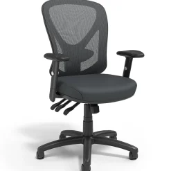 Best Carder Ergonomic Fabric Swivel Computer and Desk Chair, Black (24115-CC) Office Chairs