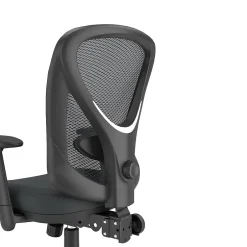 Best Carder Ergonomic Fabric Swivel Computer and Desk Chair, Black (24115-CC) Office Chairs