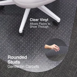 Sale ® Carpet Chair Mat, Medium-Pile, Clear (20237-CC) Chair Mats