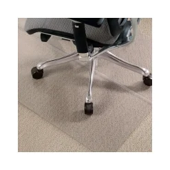 Hot Carpet Chair Mat, 36" x 48", Designed for Low-Pile Carpet, Clear Vinyl (120031) Chair Mats