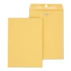 Staples Clasp & Moistenable Glue Kraft Catalog Envelopes, 7.5"L x 10.5"H, Brown, 100/Box (233577/19268)* Catalog