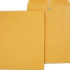 Staples Clasp & Moistenable Glue Kraft Catalog Envelopes, 10"L x 13"H, Brown, 250/Box (487494/17243)* Catalog