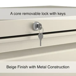 Discount Commercial 2-Drawer Lateral File Cabinet, Letter/Legal Size, Lockable, 28.15