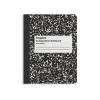 Staples Composition Notebook, 7.5" x 9.75", Wide Ruled, 80 Sheets, Black/White, 48 Notebooks/Carton (ST55076CT) Online