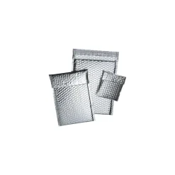 SI Products Staples Cool Shield Bubble Mailer, 11" x 15", Silver, 50/Carton (INM1115)* Bubble Mailers