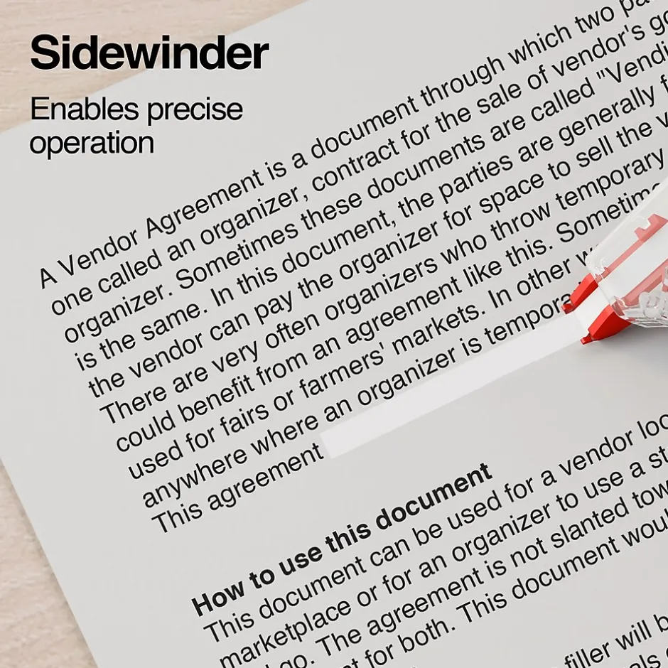 Staples Correction Tape, White, 2/Pack (ST59818) Hot