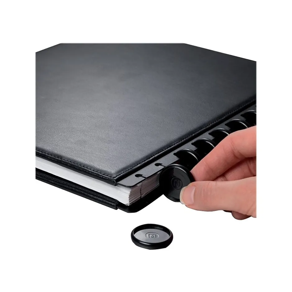 Staples Customizable Notebook Accessories, 60 Sheets, Black, 12/Pack (20773) Hot