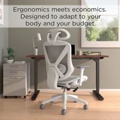Sale Dexley Ergonomic Mesh Swivel Task Chair, (UN61365) Ergonomic Chairs