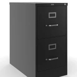 New 2-Drawer Mobile Vertical File Cabinet, Letter Size, Lockable, 29