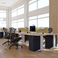 Best 3-Drawer Vertical File Cabinet, Locking, Letter, Black, 19.88