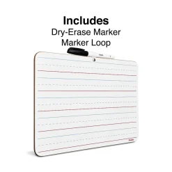 Outlet Dry-Erase Learning Board, 8.9" x 11.8" (44951) Dry Erase