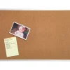 Online Durable Cork Bulletin Board, Aluminum Frame, 17" x 23" (85112B-PL/43800) Bulletin