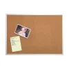 Best Durable Cork Bulletin Board, Silver Frame, 4'W x 3'H (43798) Bulletin
