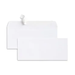 Staples EasyClose #10 Business Envelopes, 4 1/8" x 9 1/2", White, 25/Box (594410/19001)* Business