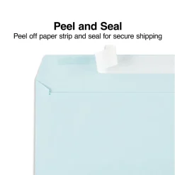 Staples EasyClose Self Seal #10 Business Envelopes, 4 1/8" x 9 1/2", Assorted Pastels, 50/Pack (23425)* Business