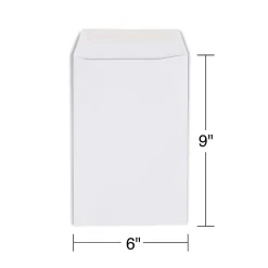 Staples Economy Gummed Catalog Envelopes, 6