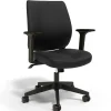 Outlet ® Essentials Ergonomic Fabric Swivel Task Chair, Black (UN59380) Office Chairs