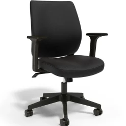 Outlet ® Essentials Ergonomic Fabric Swivel Task Chair, Black (UN59380) Office Chairs