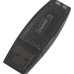 Staples Everyday 32GB USB 2.0 Type A Flash Drive, Black (28205)* Usb Flash Drives